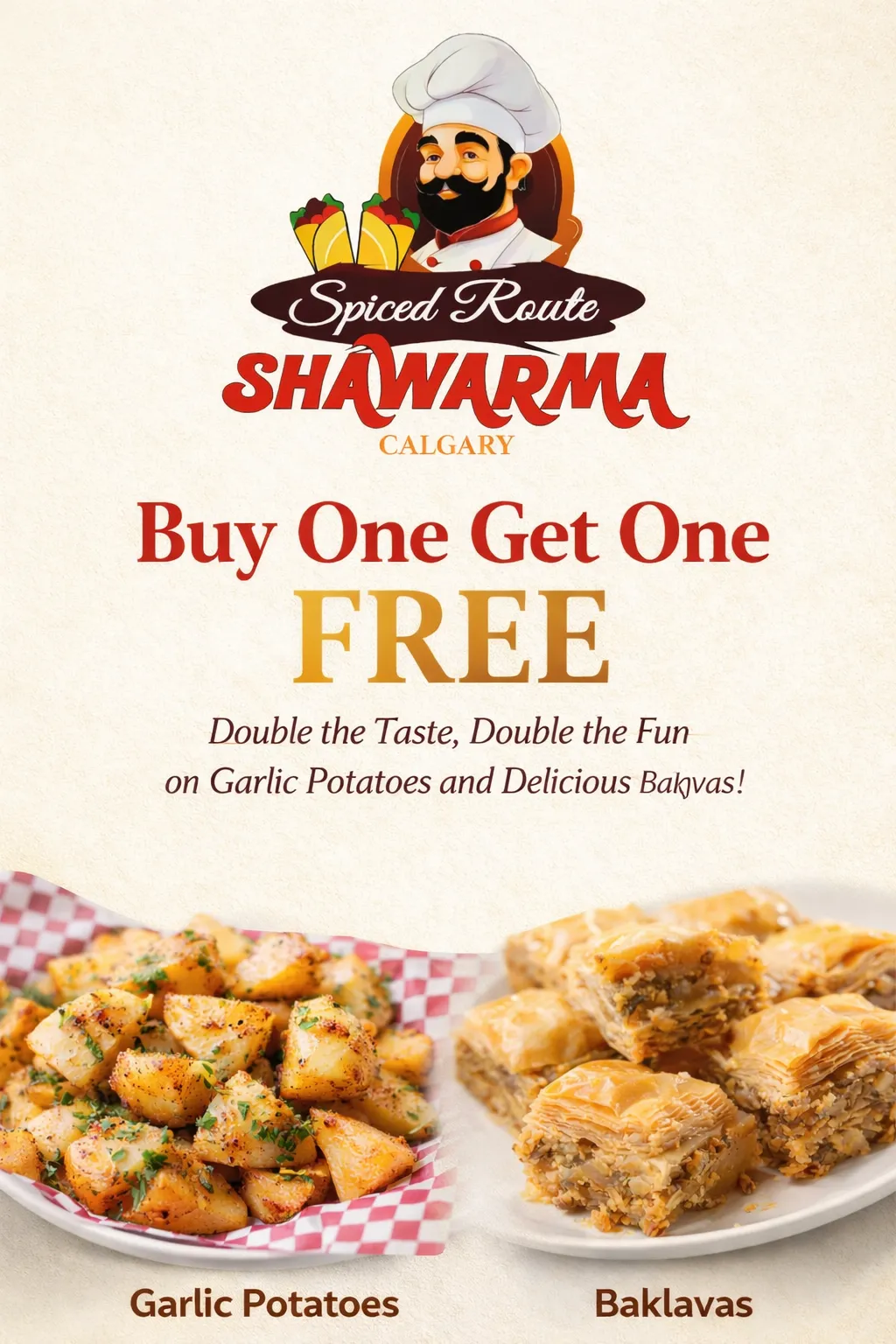Spiced Route Shawarma Special Offer - Order Now