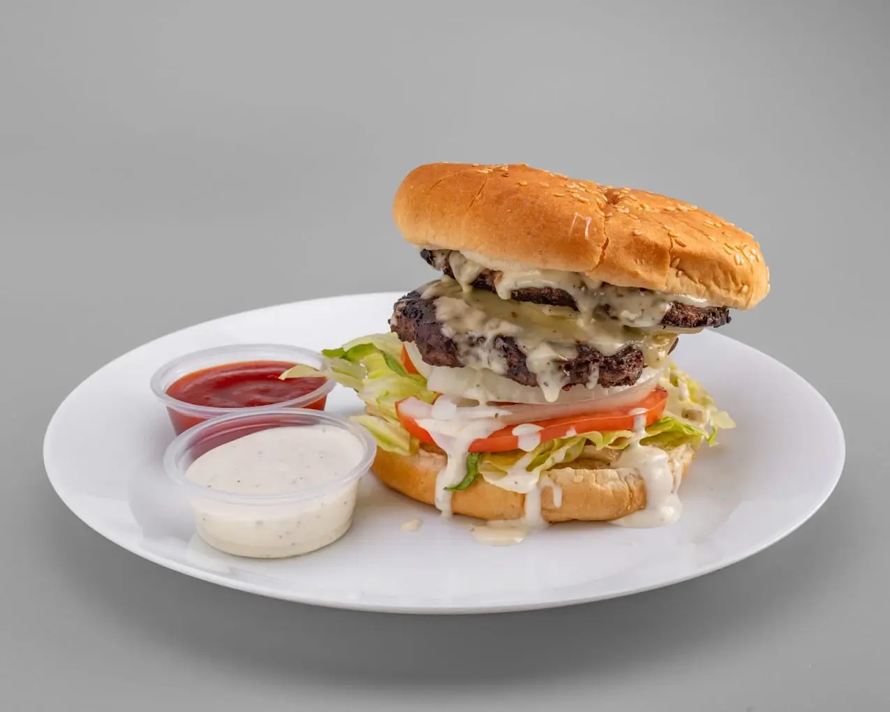 Hummus and Pita Bread at Spiced Route Shawarma Calgary